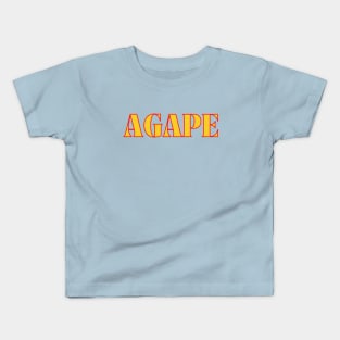 Agape - God's Unconditional Love Kids T-Shirt